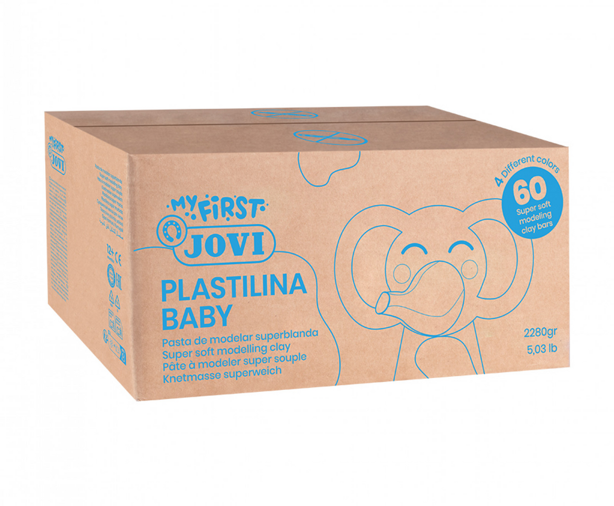 JOVI PLASTALINA BABY 60x38g ASSTD