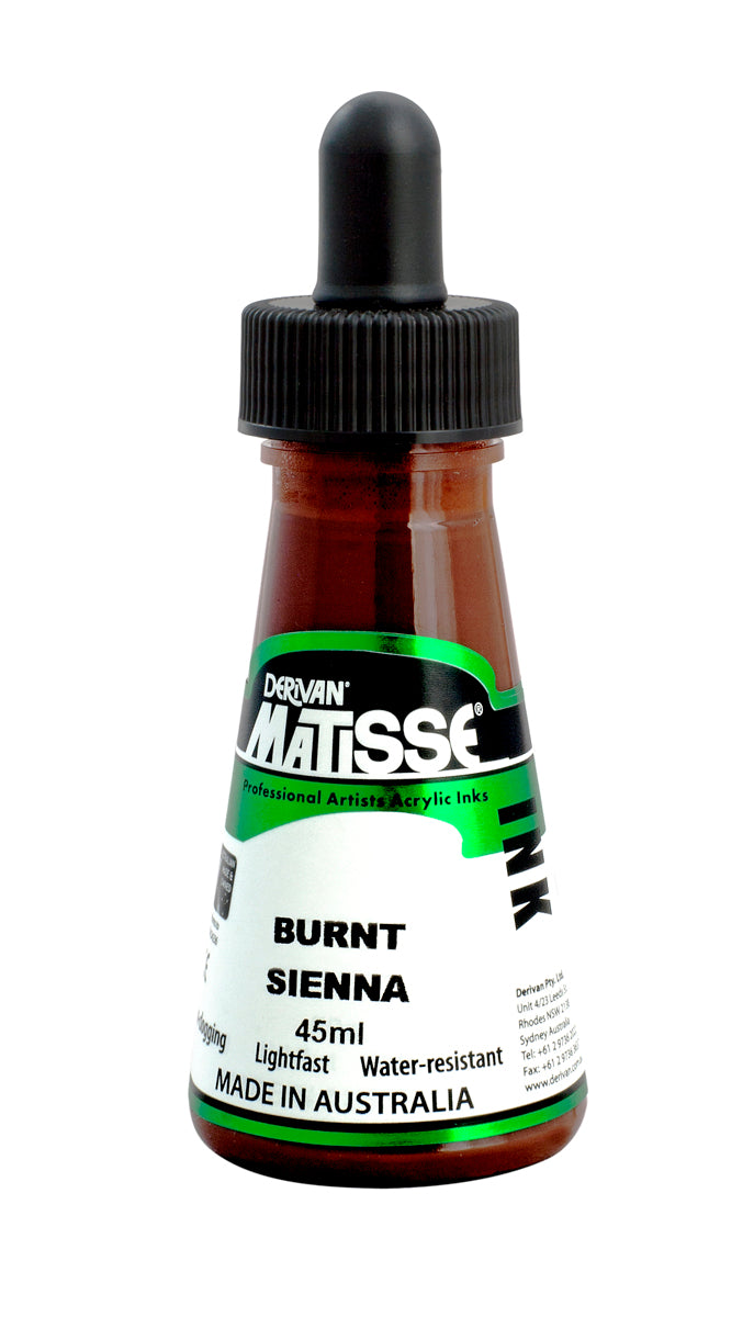 MATISSE INK 45ML BURNT SIENNA