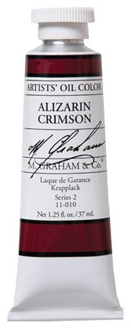 M GRAHAM OIL 37ML ALIZARIN CRIMSON