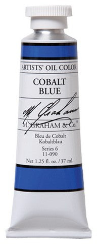 M GRAHAM OIL 37ML COBALT BLUE