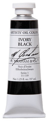 M GRAHAM OIL 37ML IVORY BLACK