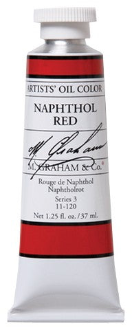 M GRAHAM OIL 37ML NAPTHOL RED