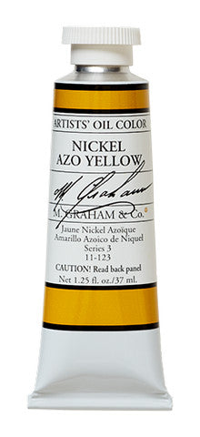 M GRAHAM OIL 37ML NICKEL AZO YELLOW