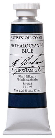 M GRAHAM OIL 37ML PHTHALO BLUE