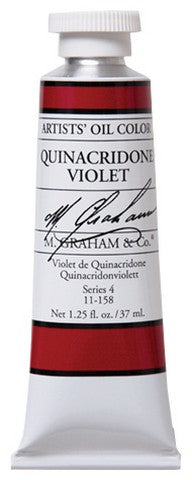 M GRAHAM OIL 37ML QUINACRIDONE VIOLET