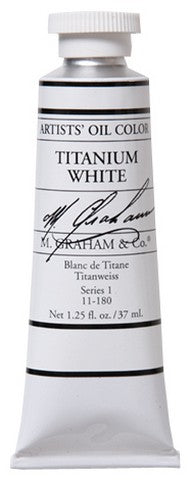 M GRAHAM OIL 37ML TITANIUM WHITE