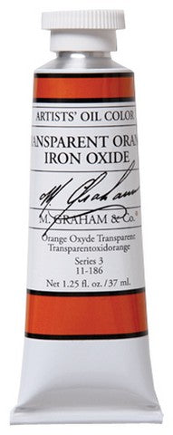 M GRAHAM OIL 37ML TRAN ORANGE IRON OXIDE