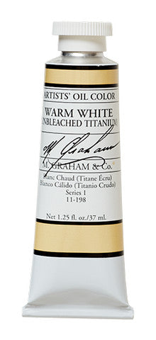 M GRAHAM OIL 37ML WARM WHITE/UNBL TITAN