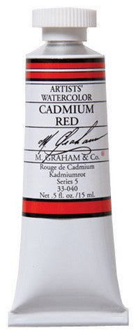 M GRAHAM W/COL 15ML CADMIUM RED