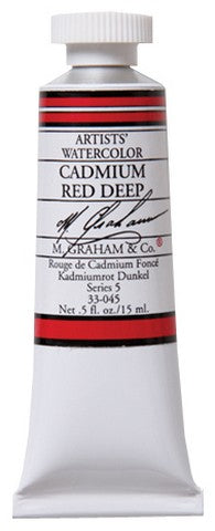 M GRAHAM W/COL 15ML CADMIUM RED DEEP