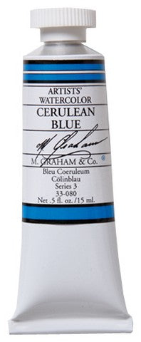 M GRAHAM W/COL 15ML CERULEAN BLUE