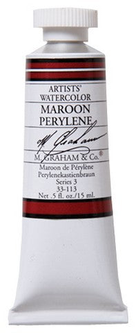 M GRAHAM W/COL 15ML MAROON PERYLENE