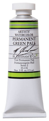 M GRAHAM W/COL 15ML PERMANENT GREEN PALE