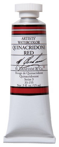 M GRAHAM W/COL 15ML QUINACRIDONE RED