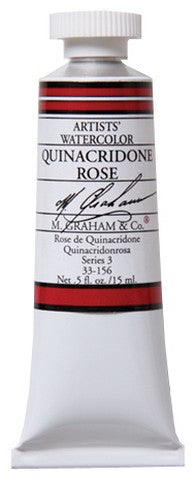 M GRAHAM W/COL 15ML QUINACRIDONE ROSE