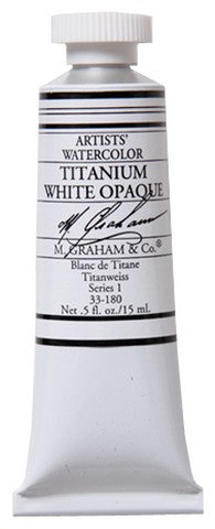 M GRAHAM W/COL 15ML TITANIUM WHITE OPAQU