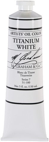 M GRAHAM OIL 150ML TITANIUM WHITE