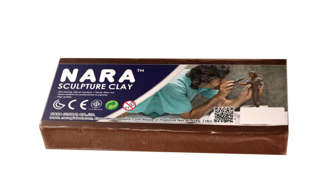 NARA SCULPTURE CLAY 454g Terracotta