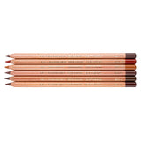 GIOCONDA ART SET 6 EARTHTONE PENCILS