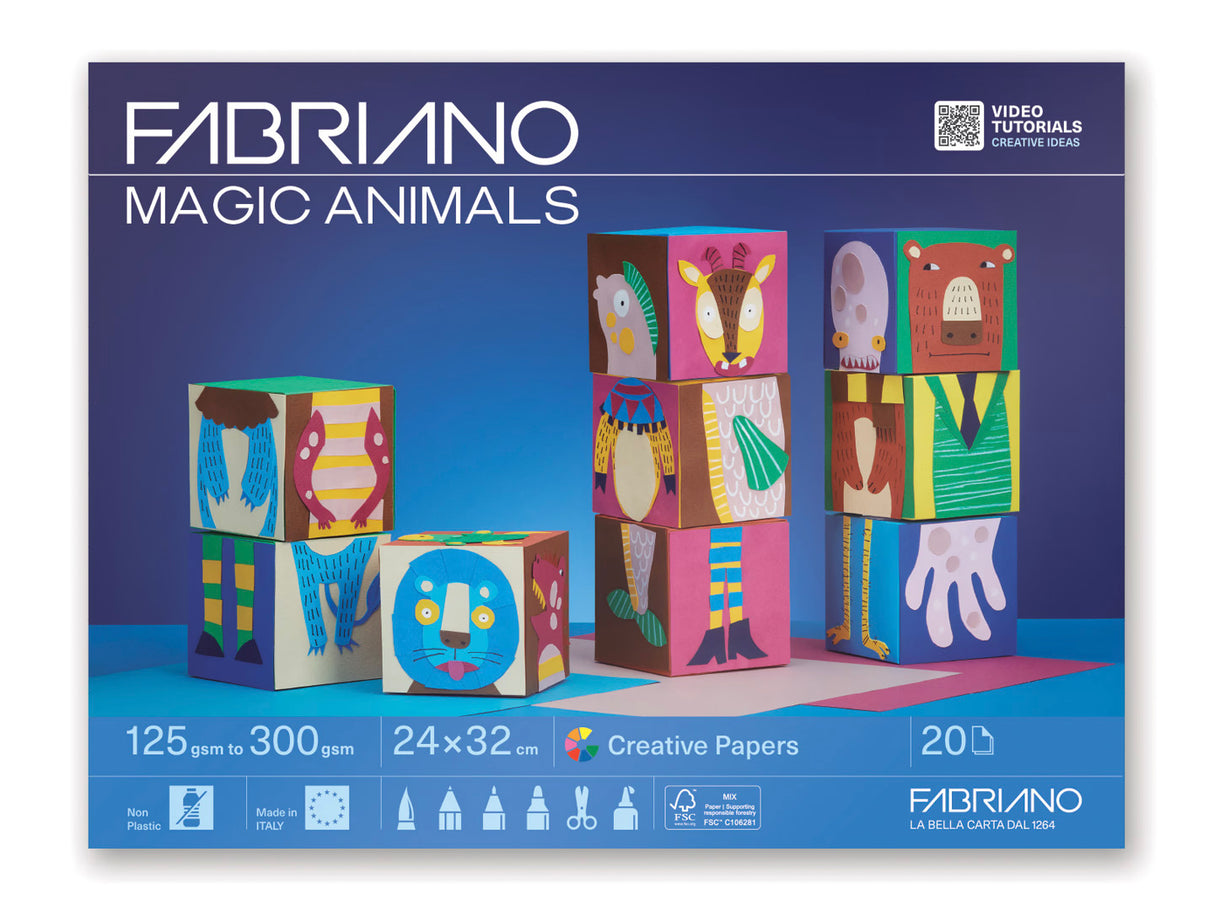 MAGIC ANIMALS Creative Paper 20sht 24x32