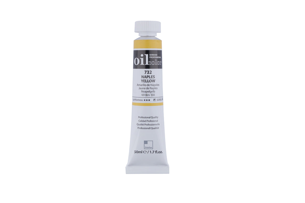 SHINHAN PROF OIL 50ML NAPLES YELLOW