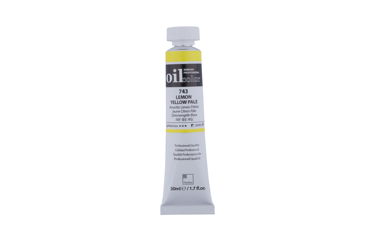 SHINHAN PROF OIL 50ML LEMON YELLOW PALE