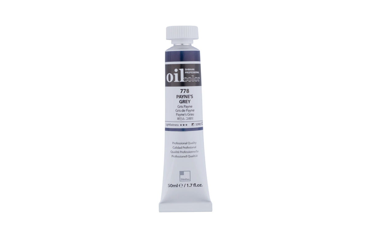 SHINHAN PROF OIL 50ML PAYNE'S GREY