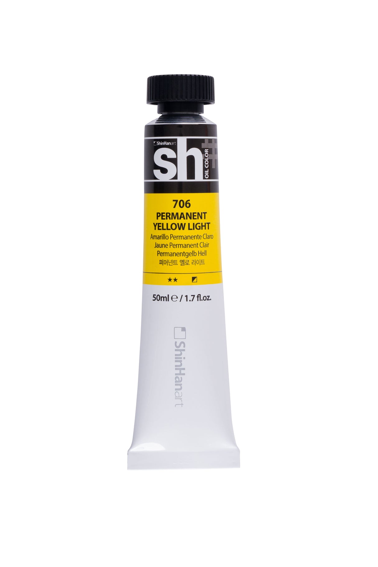 SH OIL COLOR 50ML PERMANENT YELLOW LIGHT