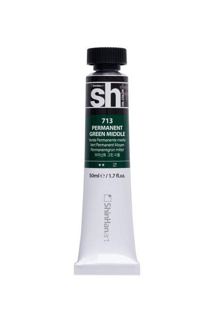 SH OIL COLOR 50ML PERMANENT GREEN MIDDLE