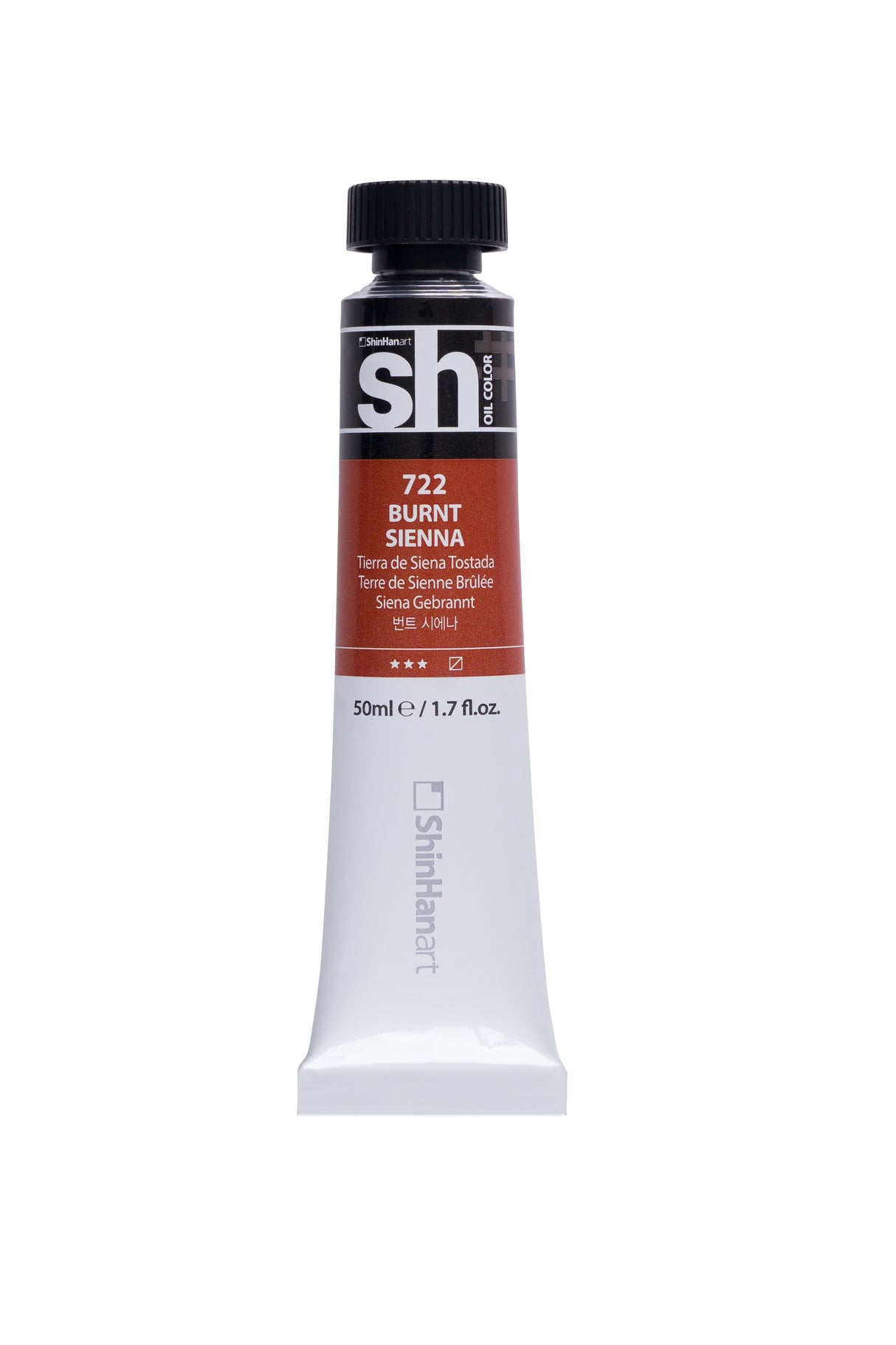 SH OIL COLOR 50ML BURNT SIENNA