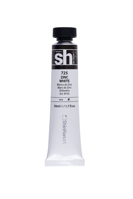 SH OIL COLOR 50ML ZINC WHITE