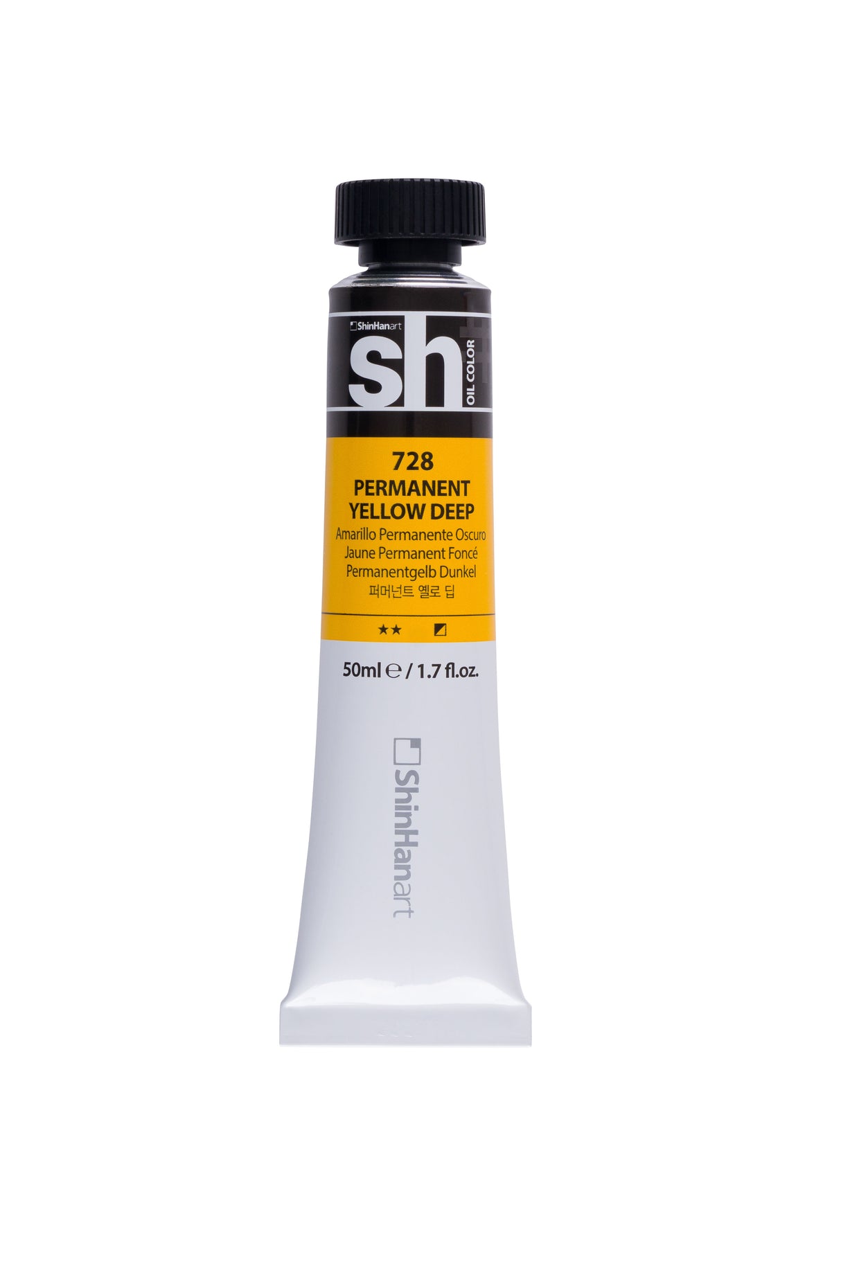 SH OIL COLOR 50ML PERMANENT YELLOW DEEP