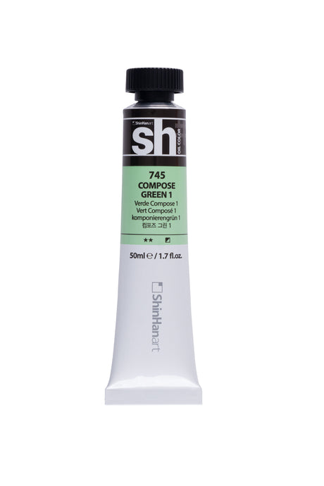 SH OIL COLOR 50ML COMPOSE GREEN 1