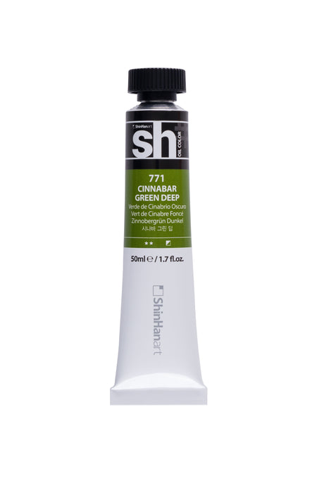 SH OIL COLOR 50ML CINNABAR GREEN DEEP