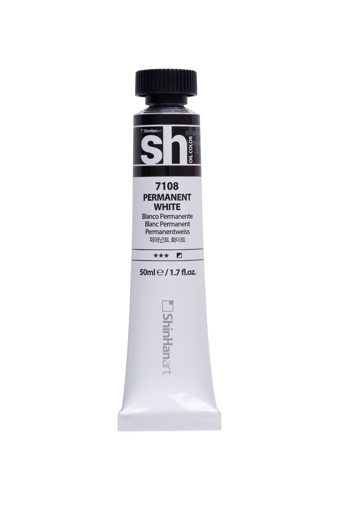 SH OIL COLOR 50ML PERMANENT WHITE