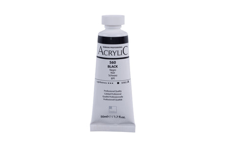 SHINHAN PROF ACRYLIC 50ML BLACK