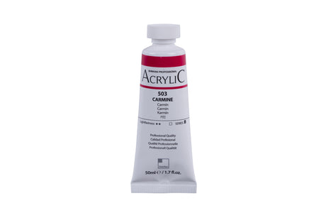 SHINHAN PROF ACRYLIC 50ML CARMINE