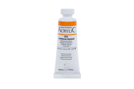 SHINHAN PROF ACRYLIC 50ML CADMIUM ORANGE