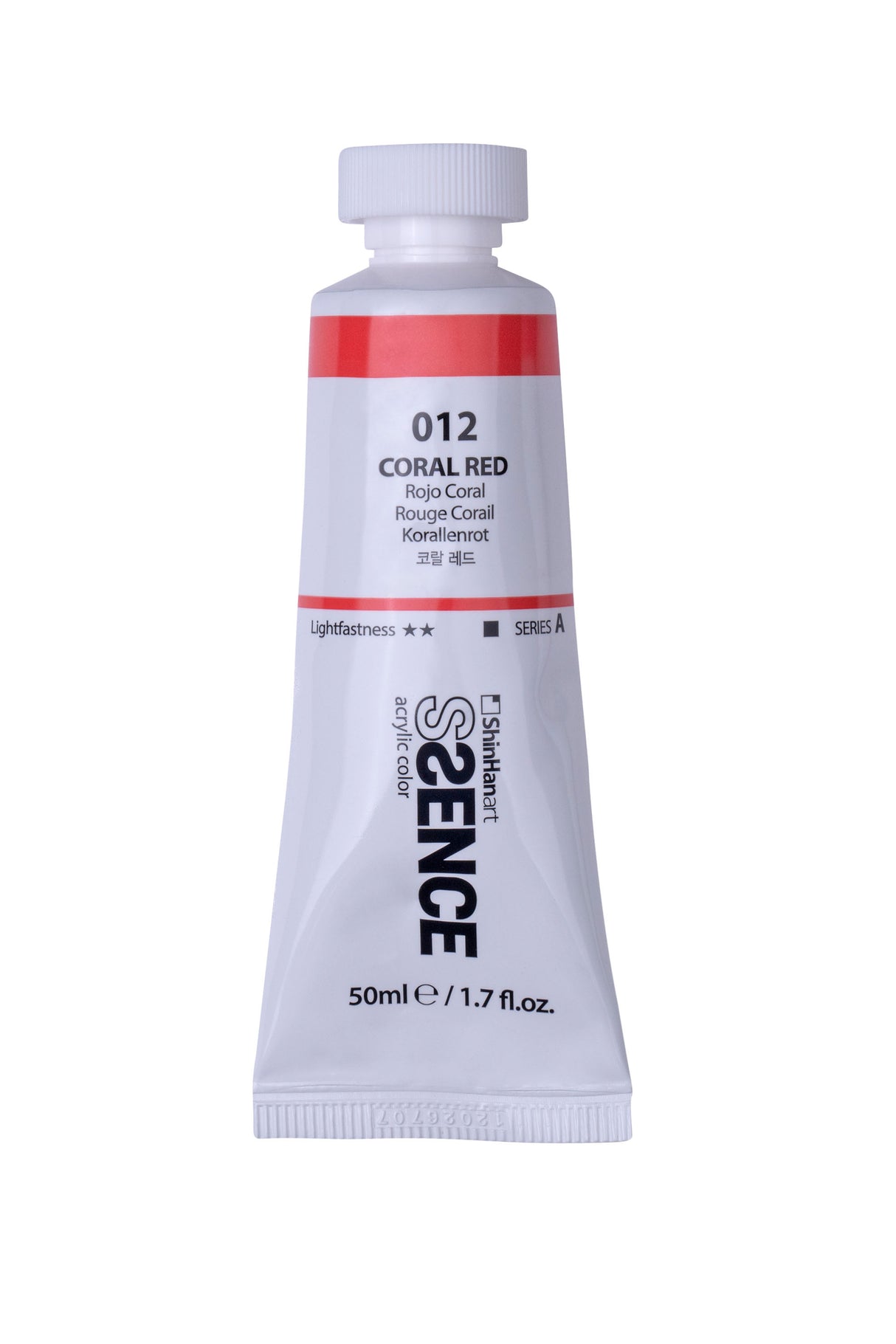 SSENCE ACRYLIC 50ML CORAL RED