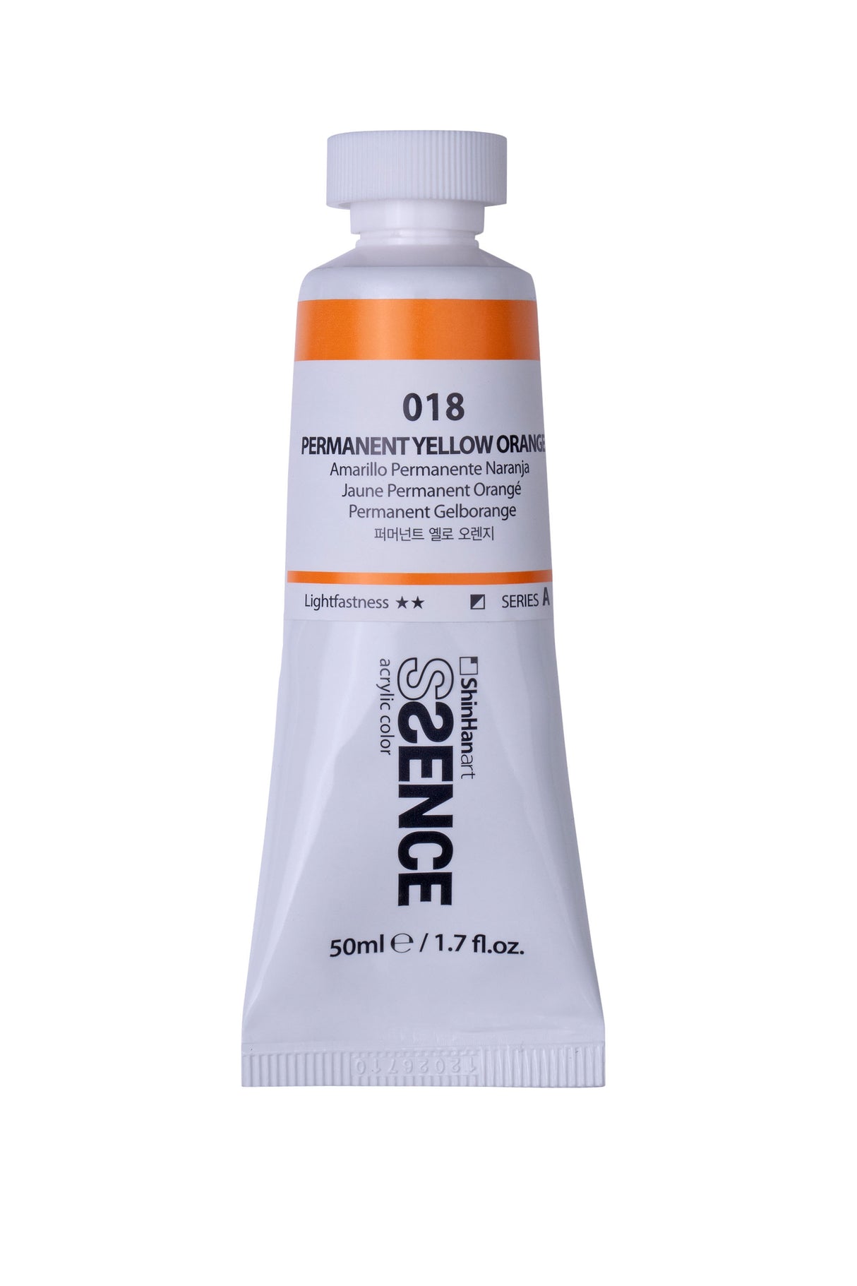 SSENCE ACRYLIC 50ML PERM YELLOW ORANGE