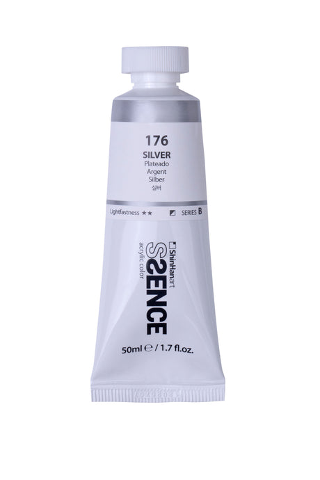 SSENCE ACRYLIC 50ML SILVER