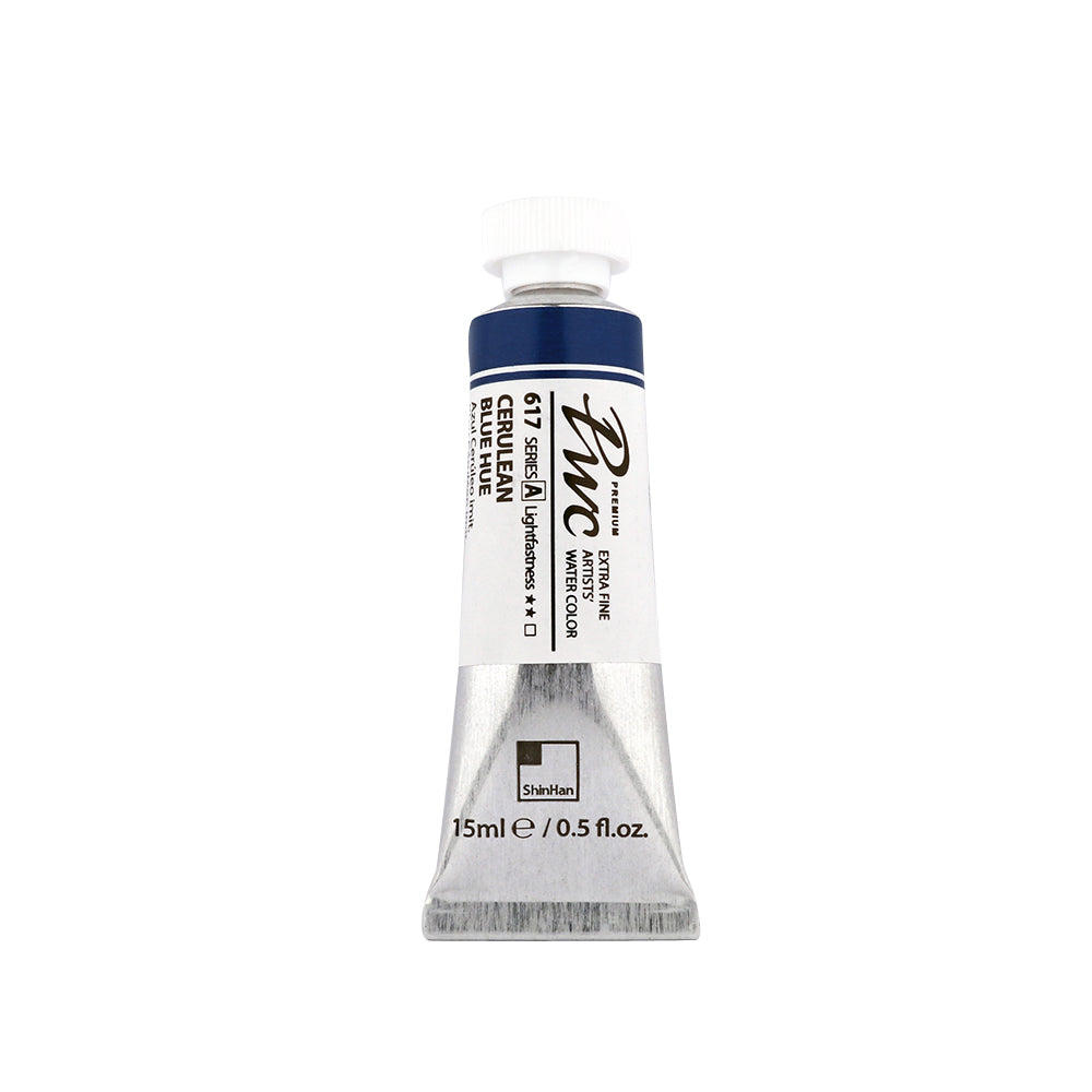 PWC EF WATERCOLOR 15ML CERULEAN BLUE HUE