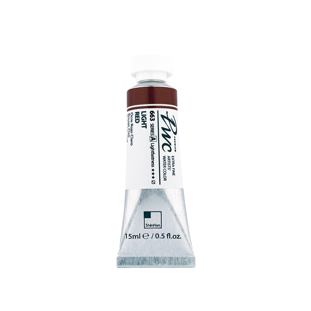 PWC EF WATERCOLOR 15ML LIGHT RED