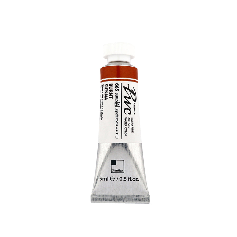 PWC EF WATERCOLOR 15ML BURNT SIENNA