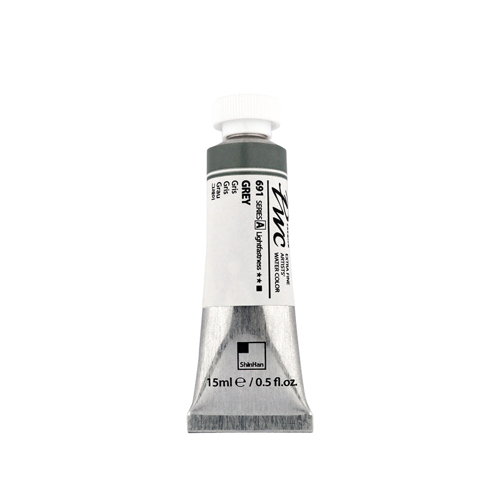 PWC EF WATERCOLOR 15ML GREY