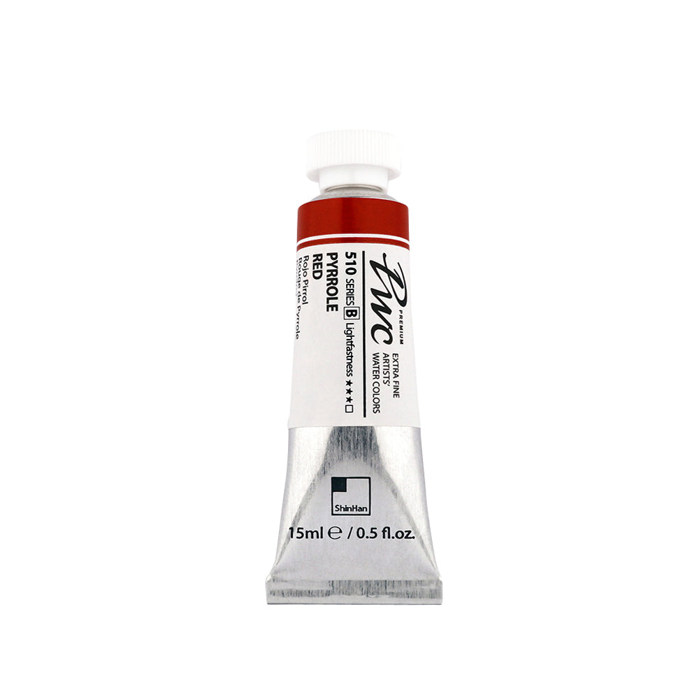 PWC EF WATERCOLOR 15ML PYRROLE RED