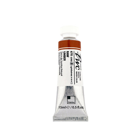 PWC EF WATERCOLOR 15ML RAW UMBER