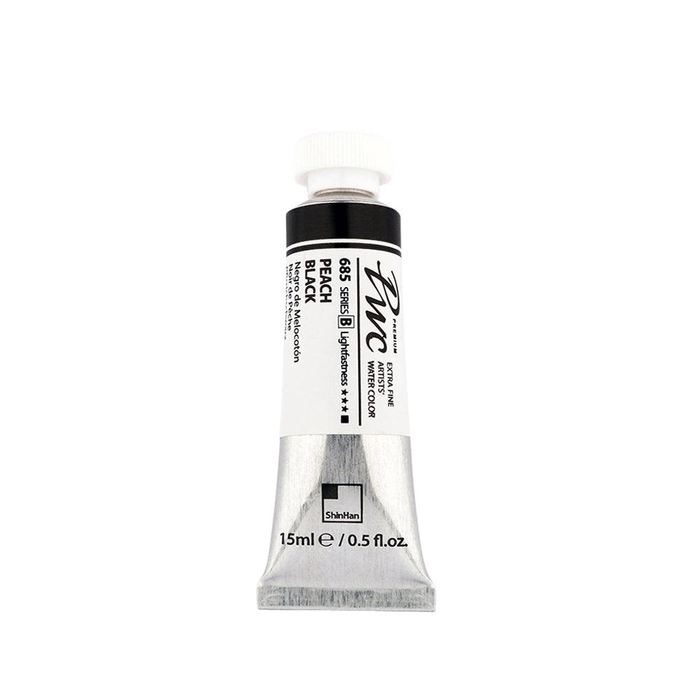 PWC EF WATERCOLOR 15ML PEACH BLACK