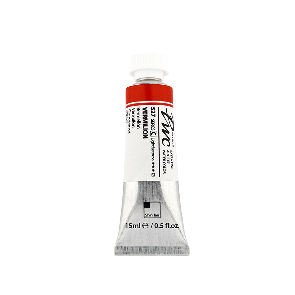 PWC EF WATERCOLOR 15ML VERMILION