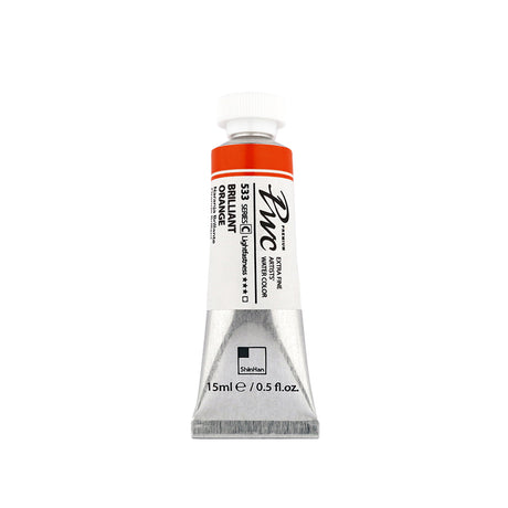 PWC EF WATERCOLOR 15ML BRILLIANT ORANGE